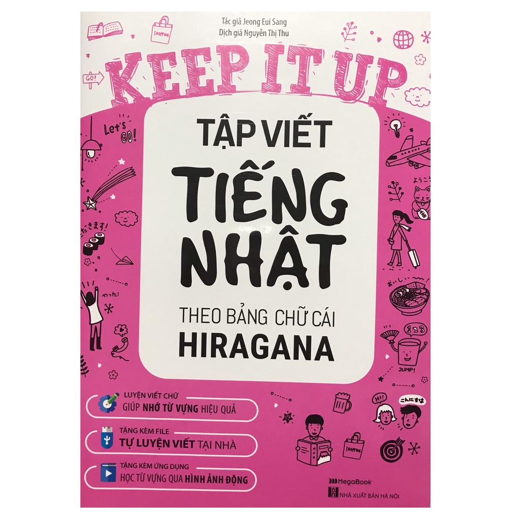 Sách Combo Keep it up – Tiếng Nhật cấp tốc cho người mới bắt đầu