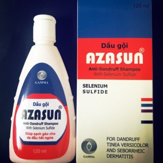 Dầu gội đầu trị gàu Azasun 1% 120ml