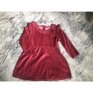 Váy nhung bé gái Matalan UK