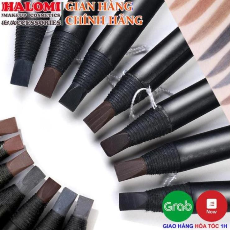 Chì xé kẻ mày Haozhuang cứng phẩy sợi Eyebrow Pencil sắc nét chuyên dùng cho Makeup trang điểm LL18 | BigBuy360 - bigbuy360.vn