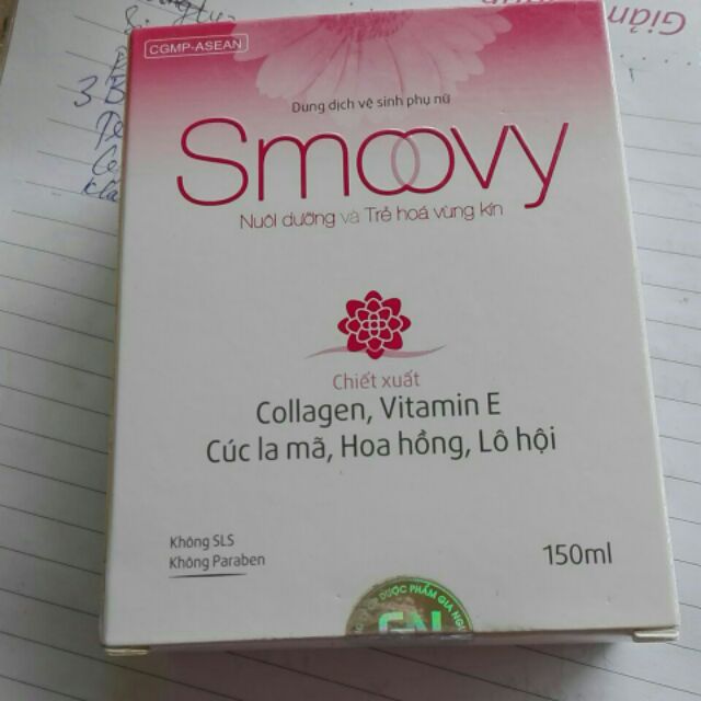 Dung dịch vệ sinh phụ nữ Smoovy chai 150ml