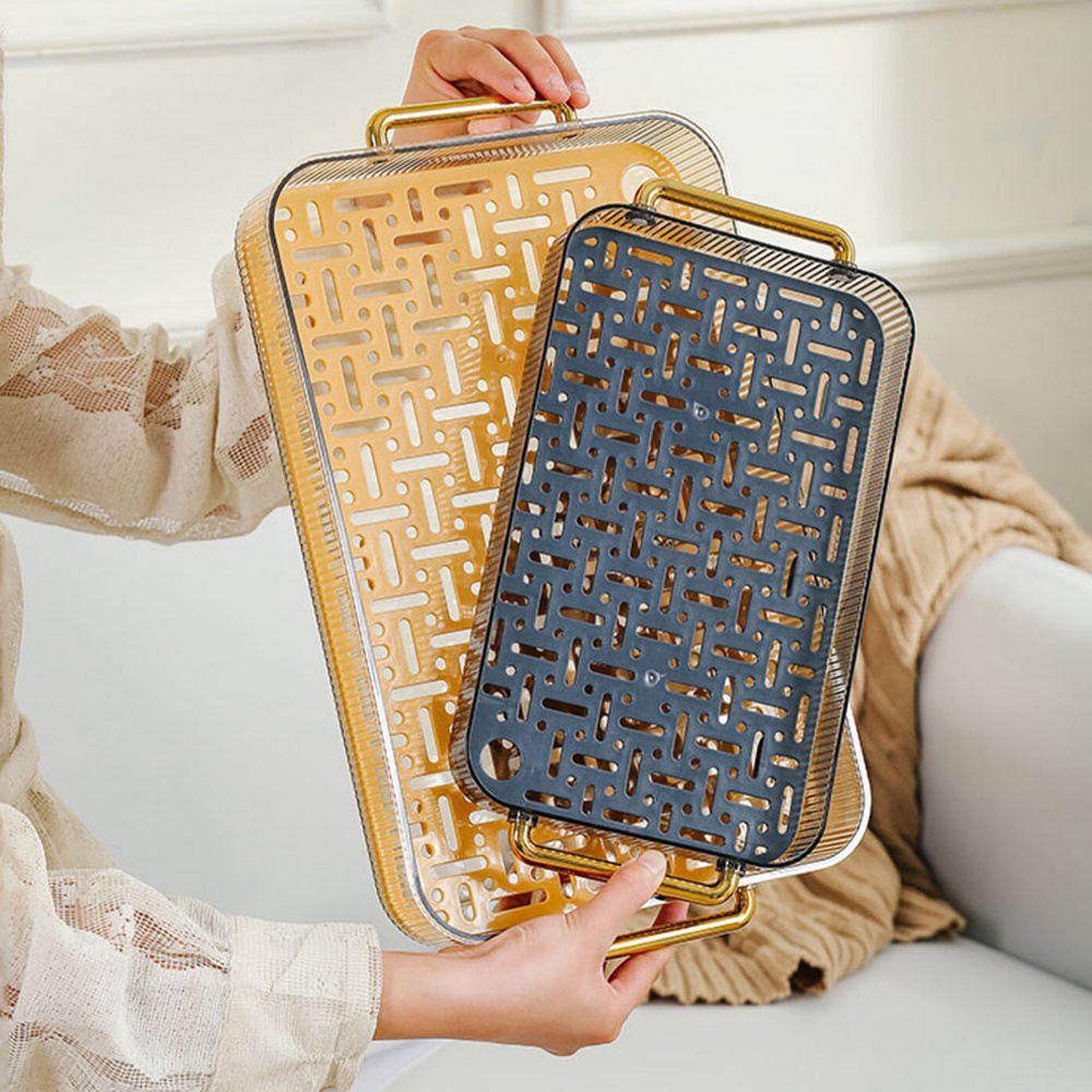 Khay úp cốc ấm trà khay để đồ đa năng phòng khách cao cấp - VS348