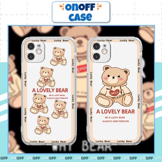 Ốp Iphone Silicon Chống Sốc Hình Gấu Bear viền - Ốp Lưng Iphone 7/8/x/xs/xsmax/11/11pro/11promax/12/12pro/Diy
