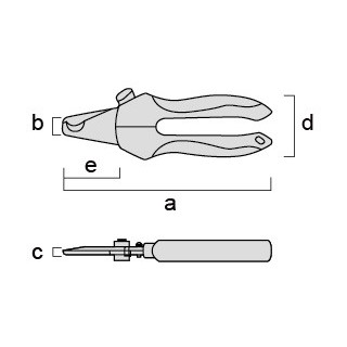 Kéo cắt cáp Fujiya 610-170