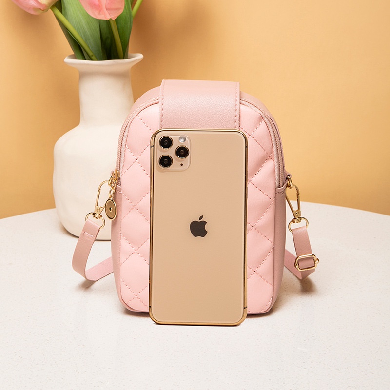 Mobile Túi Đeo Chéo Đựng Điện Thoại Thiết Kế Đơn Giản Thời Trang Cao Cấp