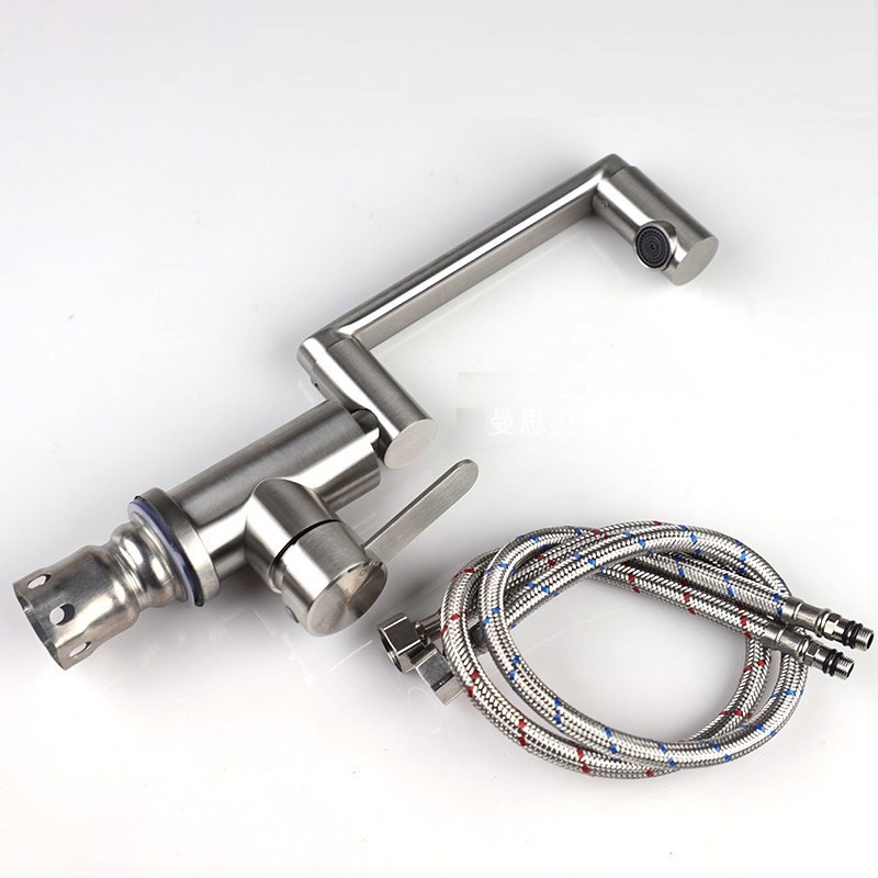 VÒI NƯỚC RỬA BÁT XOAY 720 Độ. Chất liệu INOX 304. Hai chiều nóng lạnh The Aone