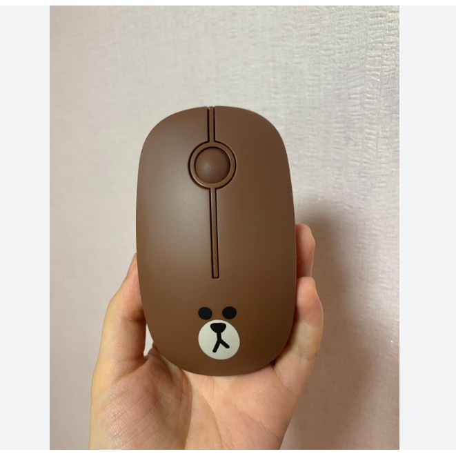 Chuột Không Dây Chính Thức Của LINE FRIENDS Của Royche BROWN CONY SALLY