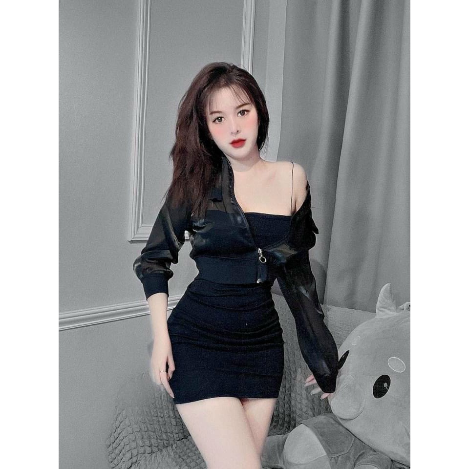 Áo khoác ngoài voan kiếng hot hit , chất voan kiếng mềm mịn