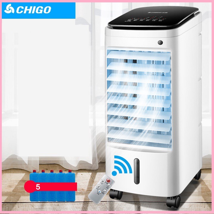 RE0481 Quạt đá Chigo có điểu khiển - Quạt đá hơi nước