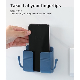 Wall-mounted storage box, multi-function remote control, mobile phone charging storage box, wall storage storage box
