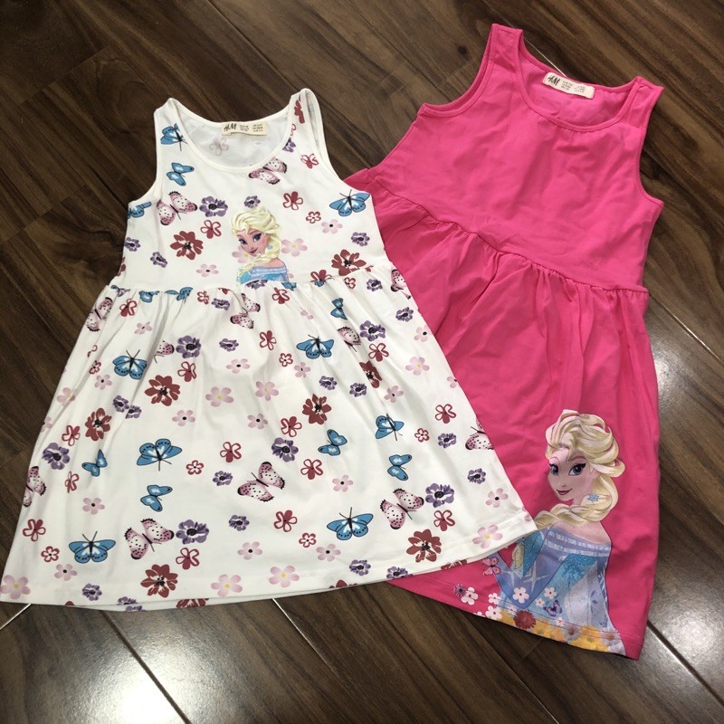 Váy cotton HM cho bé gái Elsa siêu đẹp 2021