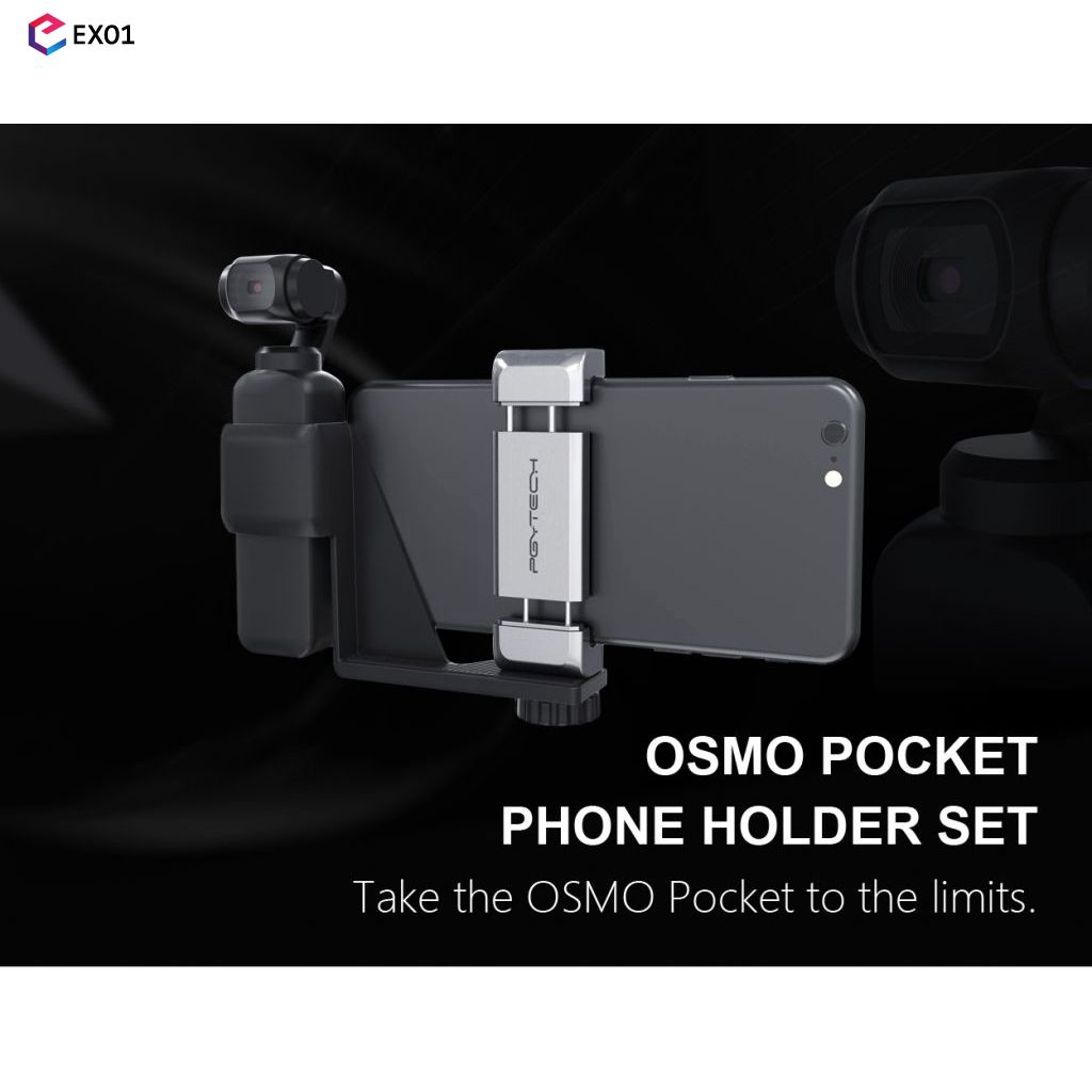 Mobile phone mount for DJI OSMO Pocket Controller