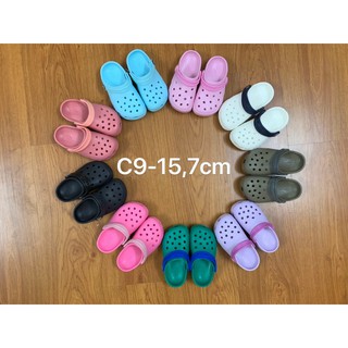 [c4-c12]dép sục sticker [C.r.o.c.s] cho bé xuất xịn(tặng 6 jibiz)