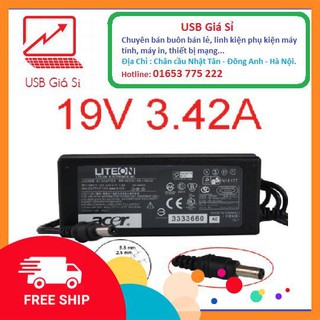 Sạc laptop asus acer 19v-3.42a