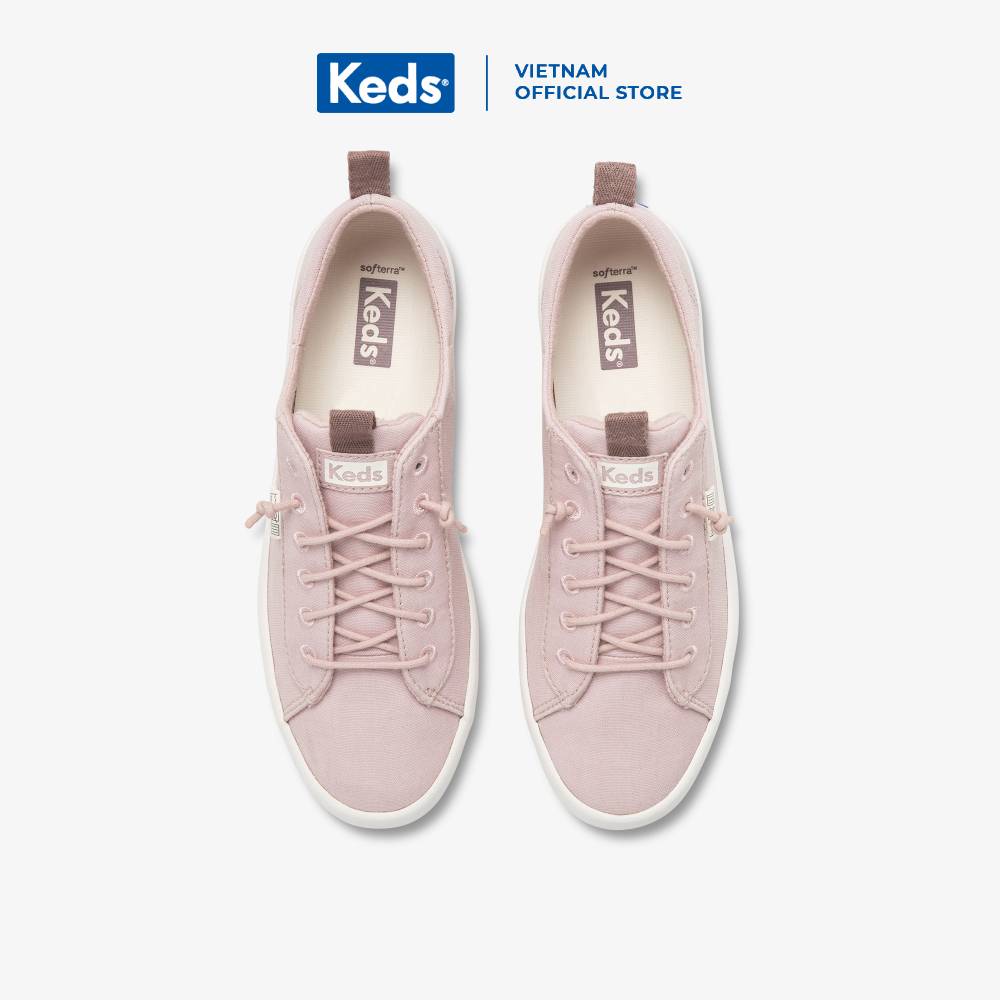 Giày Keds Nữ- Kickback Organic Cotton Lilac- KD065483