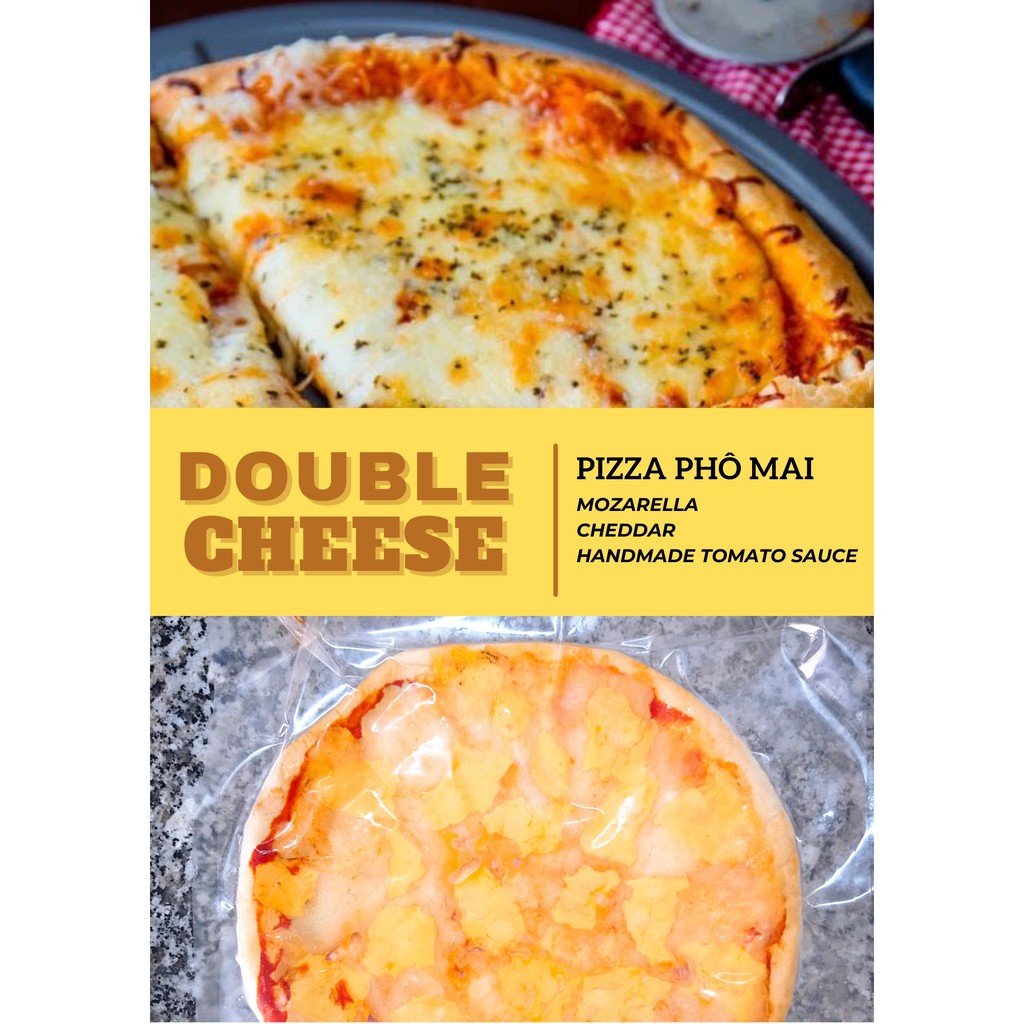 PIZZA DOUBLE CHEESE - SIÊU PHÔ MAI
