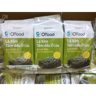Rong Biển Lá Kim MIWON Tẩm Dầu Oliu Lốc 3 Gói