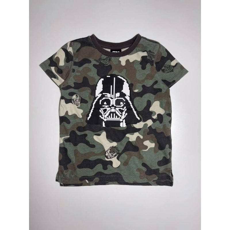 Áo thun rằn ri bé trai lớn