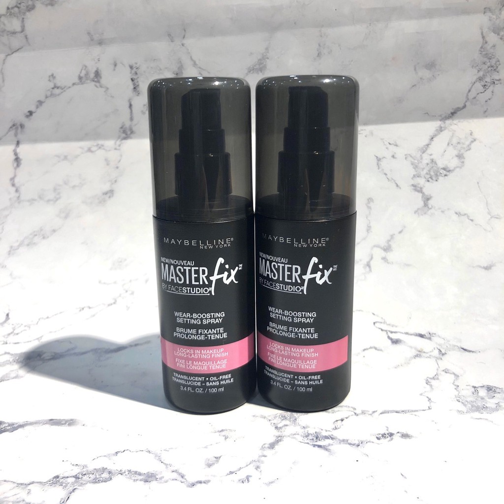 Xịt Khóa nền Make Up Maybelline Master Fix, khóa lớp trang điểm hiệu quả | BigBuy360 - bigbuy360.vn