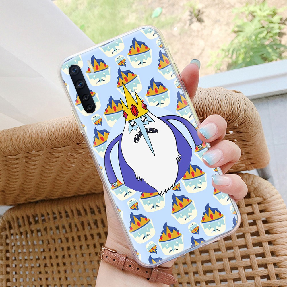 Ốp điện thoại dẻo TPU in hình Adventure Time cho iPhone X XS XR 11 12 Mini Pro Max Yu119