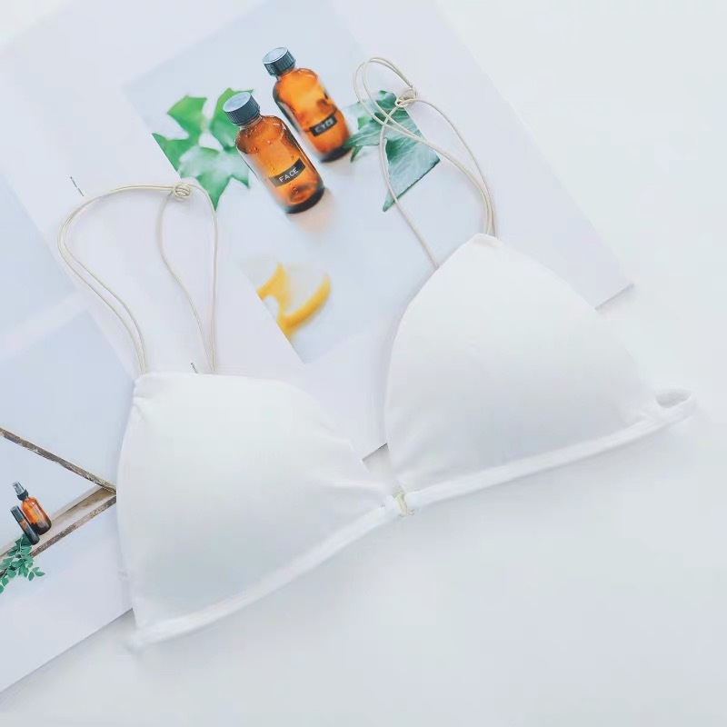 Áo Ngực Không Gọng Cài Trước Mềm Mại Thoải Mái Chất Lượng Cao