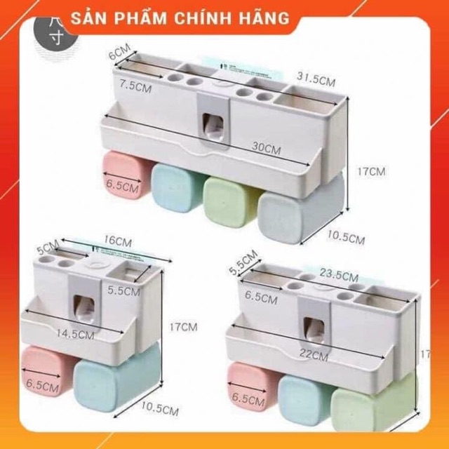 Kệ đựng bàn chải đánh răng 4 cốc