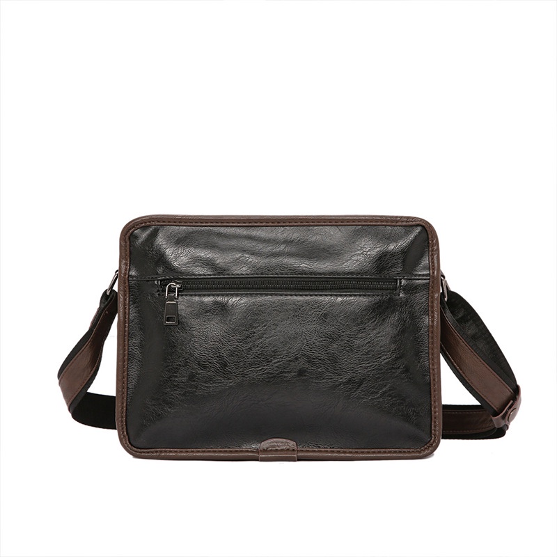 Túi Da Đeo Chéo Thời Trang Hàn Quốc Mới Cho Nam