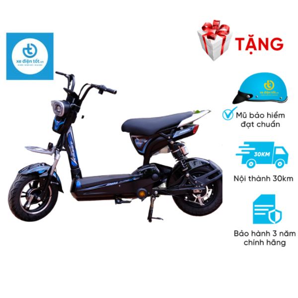 Xe đạp điện bỏ nhỏ 133M model 2022 dùng 4 bình ắc quy 12Ah phù hợp cho học sinh