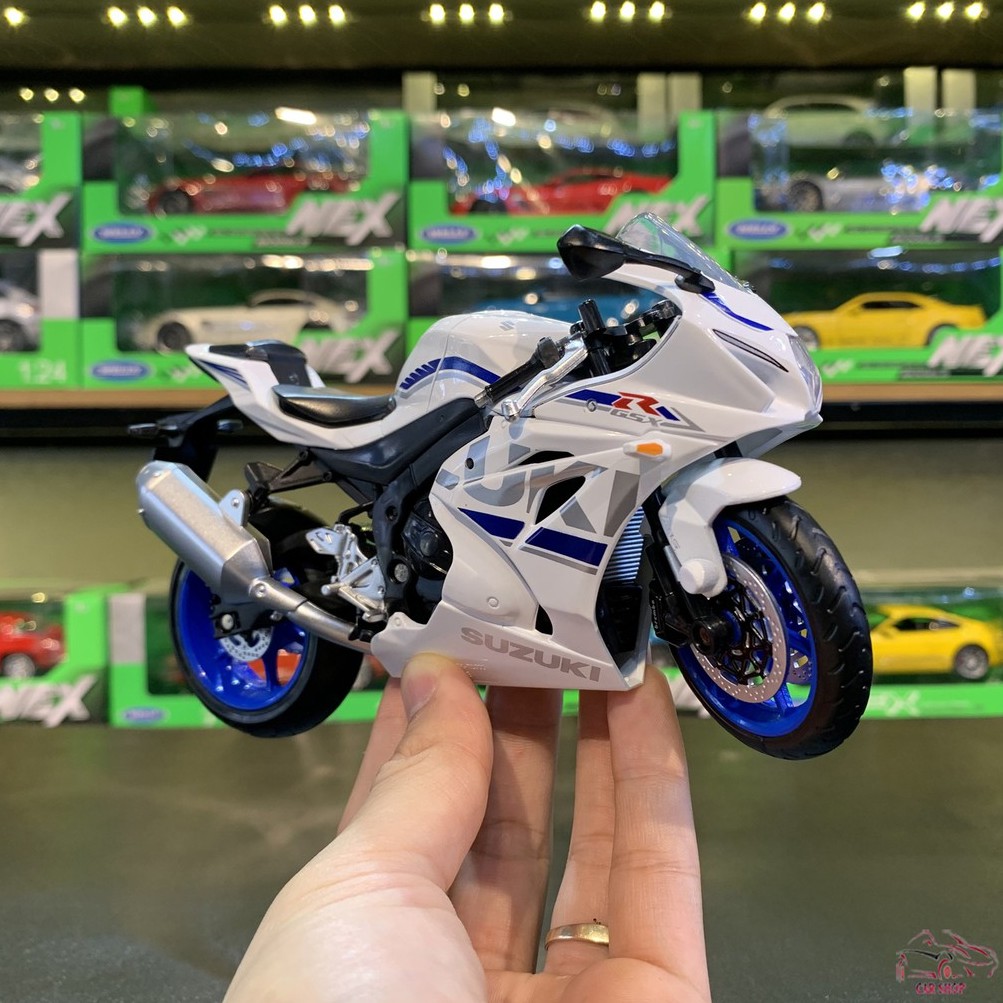 Mô hình xe mô tô SUZUKI GSX R1000 tỉ lệ 1:12 hãng MSZ