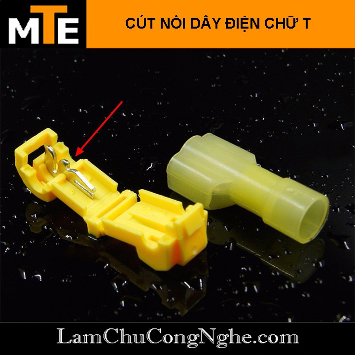 Cút Nối Dây Điện Chữ T – Nối dây 0.3-6mm2 (Combo 10 chiếc)