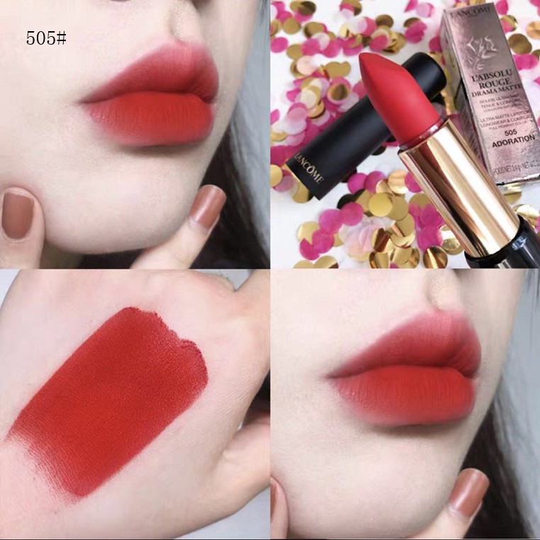 Lancome pure velvet matte matte lipstick lipstick autumn and winter lipstick 82 # + 134 # + 196 # + 505 # + 507, five colors | BigBuy360 - bigbuy360.vn