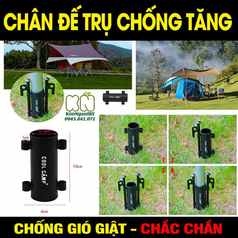 Đồ Cắm Trại Camping Đế Trụ Chống Lều Tăng Chắc Chắn | BigBuy360 - bigbuy360.vn