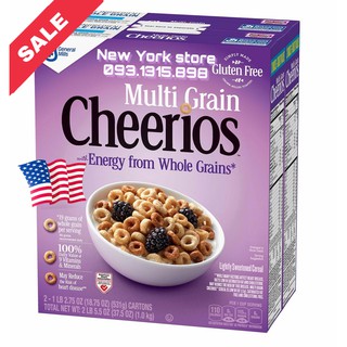 Hộp khổng lồ-Hộp ngũ cốc Cheerios 531g USA, date 9-2020