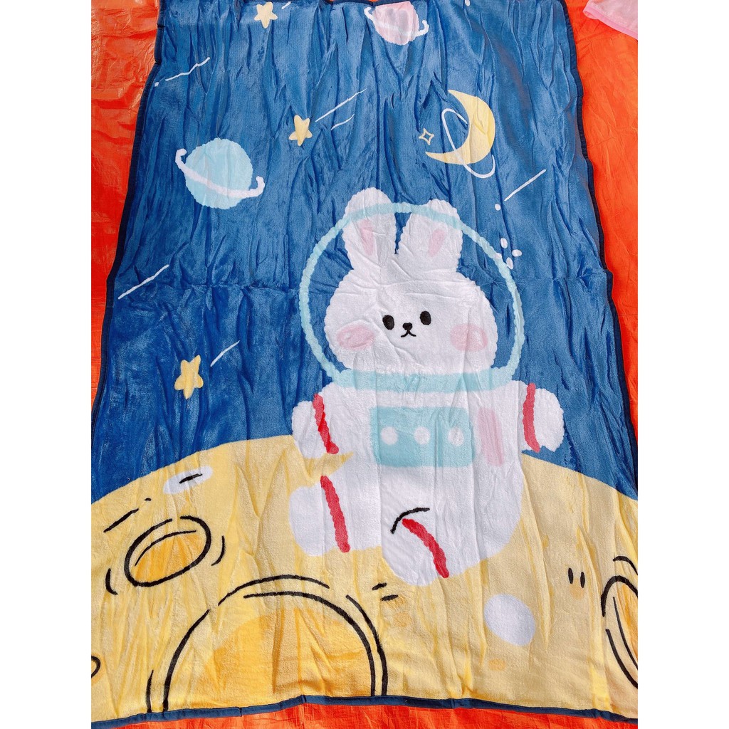 Chăn Tuyết 4 Mùa Mềm Mịn Cho Bé KT 100cm x 140cm(inbox shop để xem mẫu mới)