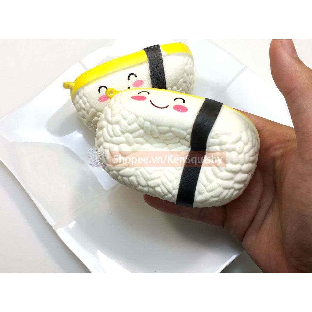 Squishy Cơm Nắm Sushi