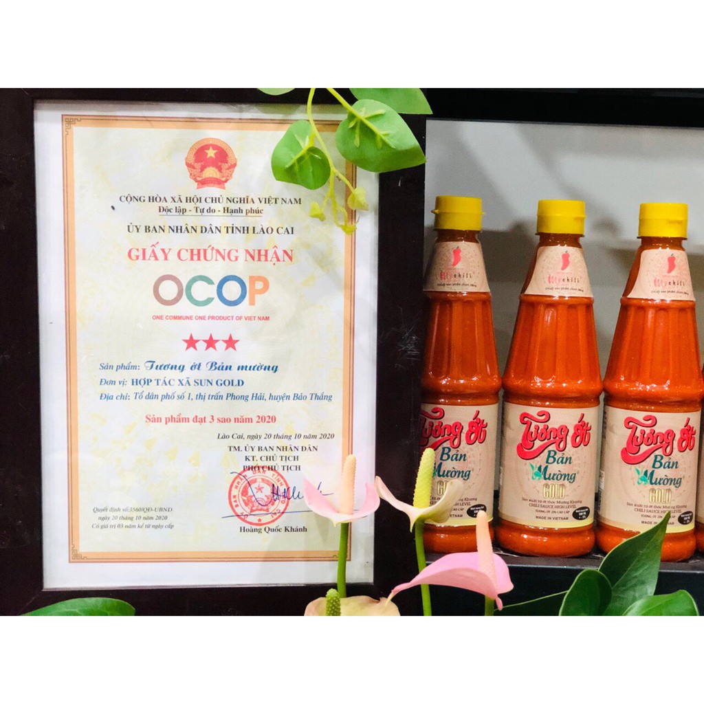 [CHAI MỚI] Tương ớt Mường khương 500ml hàng chuẩn công ty đảm bảo vệ sinh ATTP | BigBuy360 - bigbuy360.vn