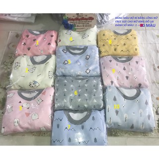 Nhập WANGHN giảm 9K cho đơn 99K_ Bộ nữ nỉ lông Kèm Ảnh thật Freesize 62kg đổ lại ( 6 màu ).