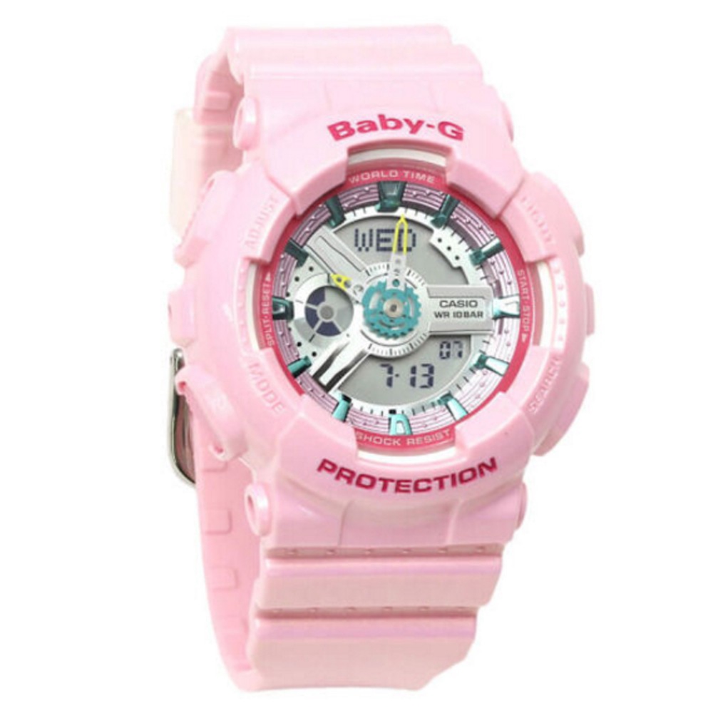 Đồng hồ thể thao Casio Baby-G BA110 màu hồng cho nữ