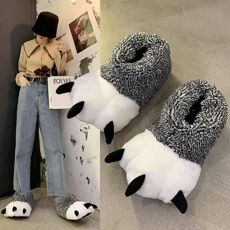 Dép bông đi trong nhà hình hoạt hình xinh xắn