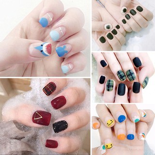 Nail Wraps Set Dán móng tay 14 miếng không thấm nước nhiều mẫu ZY2xx