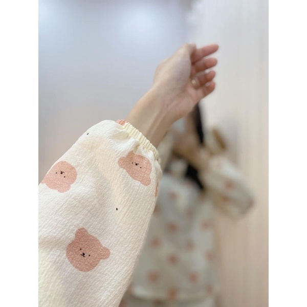 Đồ Ngủ Nữ, Bộ Đồ Ngủ Nữ Phong Cách Hàn Quốc( Hàng Chất Đẹp ) | BigBuy360 - bigbuy360.vn