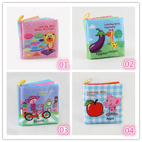 Quyển album hình trái cây cho bé học hỏi thích hợp cho bé từ 0-6 tuổi