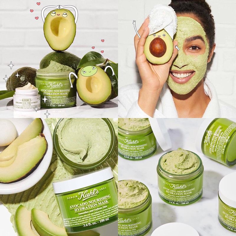 Mặt Nạ Bơ Cấp Ẩm Avocado Nourishing Hydrating Mask nội địa Mỹ