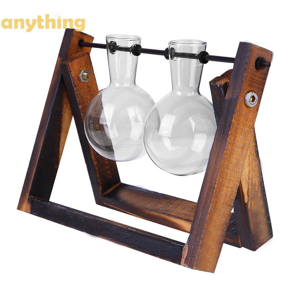 Chậu hoa bằng gỗ kèm khay gỗ