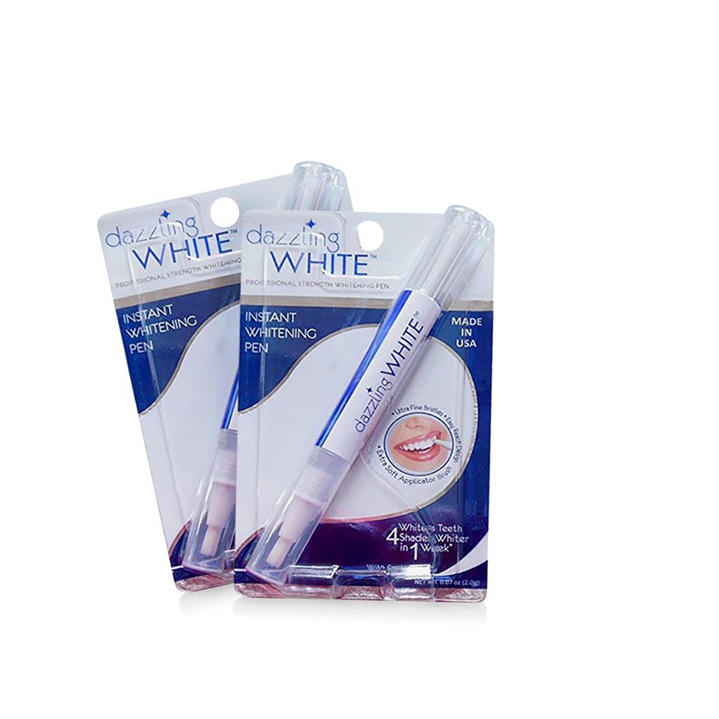 Combo 2 Bút Tẩy Trắng Răng Dazzling Whitening - Nhập khẩu USA Chính Hãng - Trắng Răng 7 Ngày