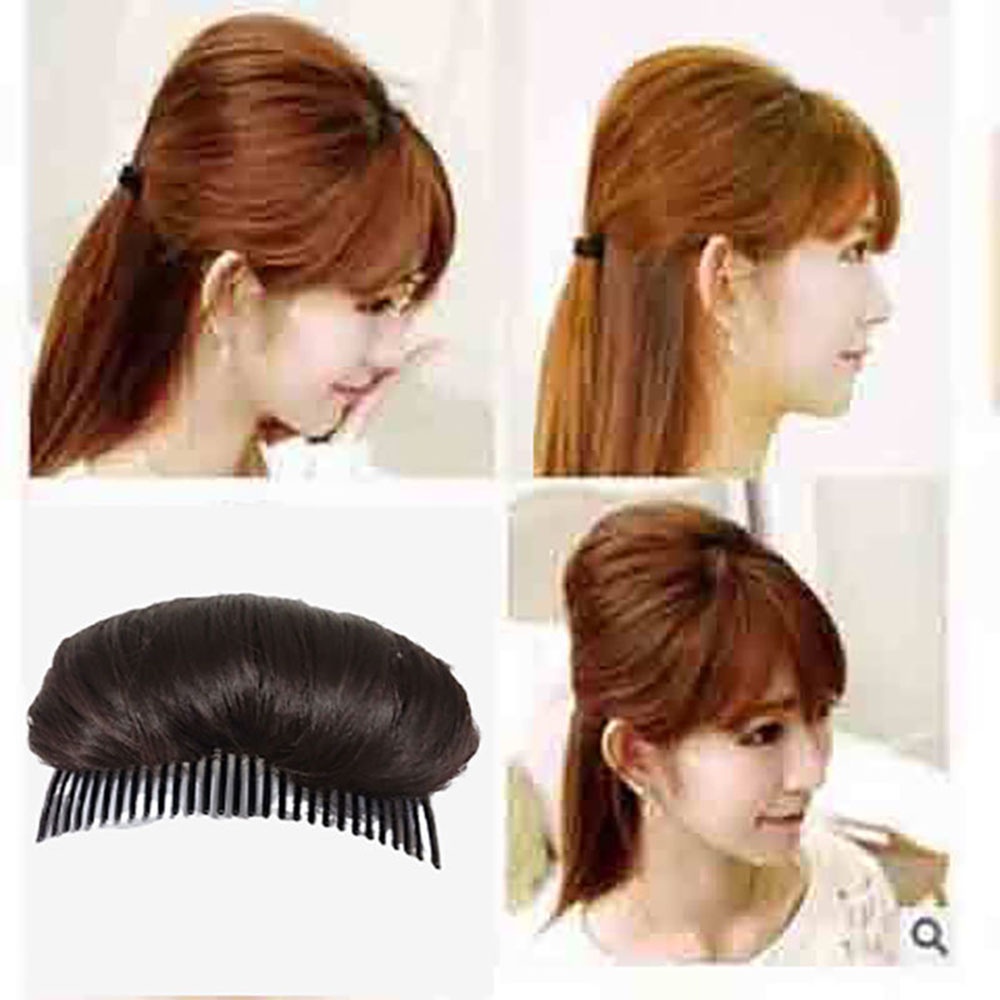 tóc giả nhuộm 1 Kẹp Tóc Mái Giả Màu Vàng Đồng Thời Trang Dành Cho Nữ