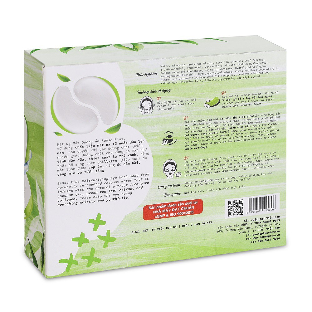 Mặt Nạ Dưỡng Ẩm Mắt-Môi Sense Plus Mask