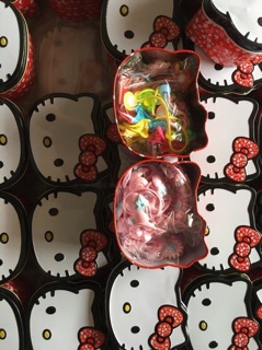 Hộp buộc tóc kitty cho bé