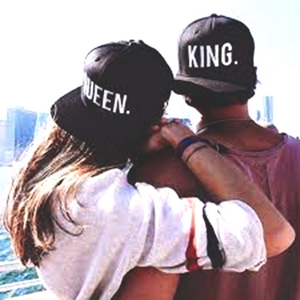 DESIGN 2023- Combo mũ King - Queen siêu chất cho cặp đôi - Mũ lưỡi trai nón kết đôi KING &amp; QUEEN