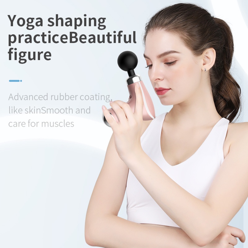 Dụng Cụ Mát Xa Mini Cầm Tay Giúp Giảm Đau Cho Vùng Cổ / Lưng / Toàn Thân